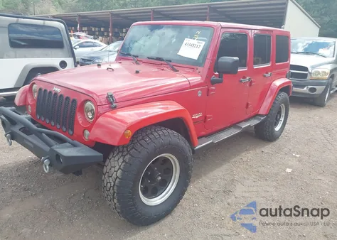 2014 Jeep Wrangler Unlimited Sahara из США, поврежденный, VIN 1C4BJWEG6EL300100
